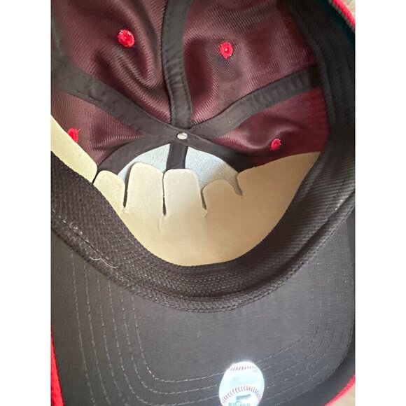 Los Angeles Angels Adjustable Red Baseball Cap By OC Sports - Picture 6 of 6